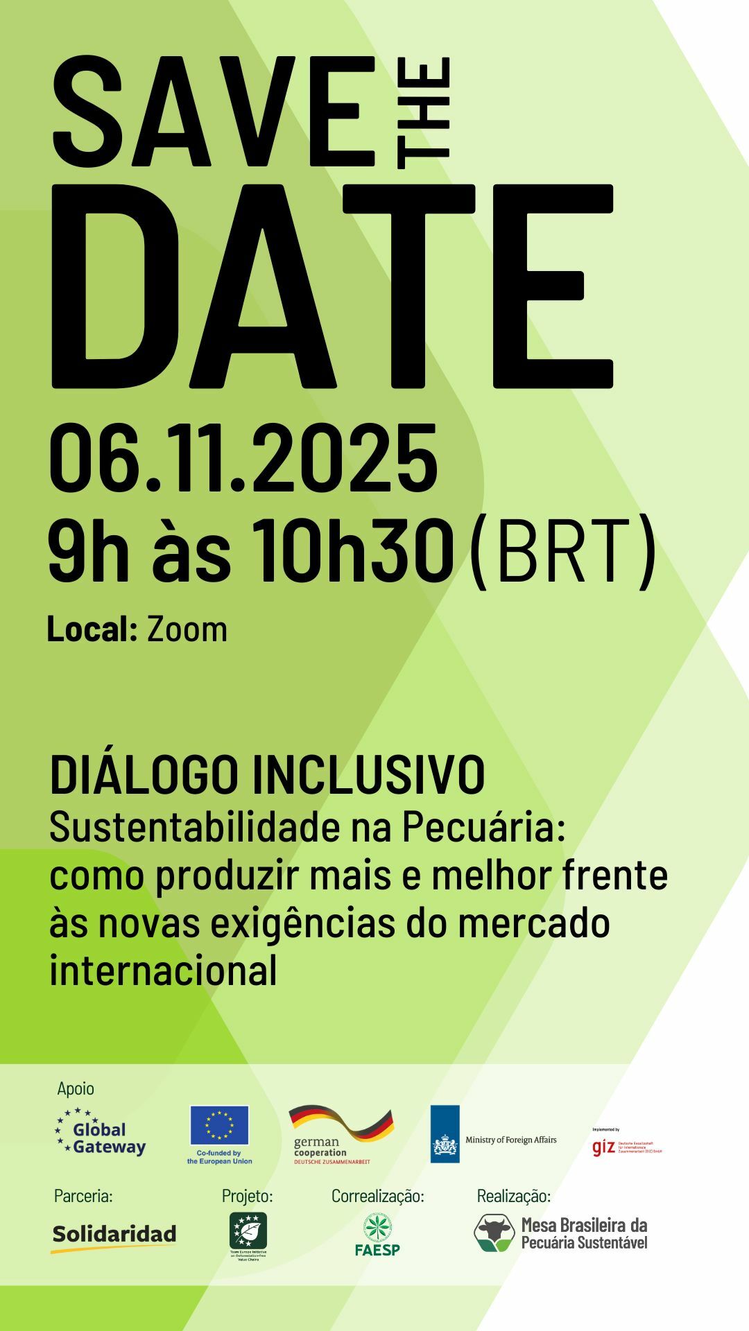 Diálogo inclusivo - Sustentabilidade na pecuária